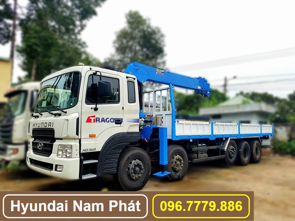 hd320 gắn cẩu tadano 5 tấn
